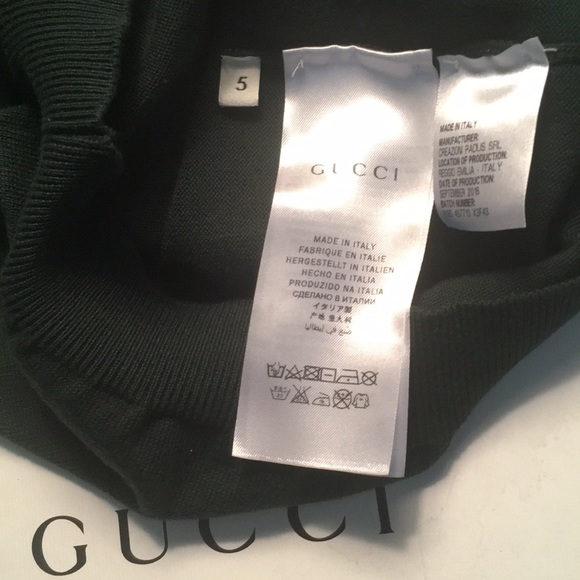 Gucci-Kids Sweater with Web - Size 5 - Picture 5 of 5
